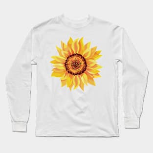 Sunflower sticker Long Sleeve T-Shirt